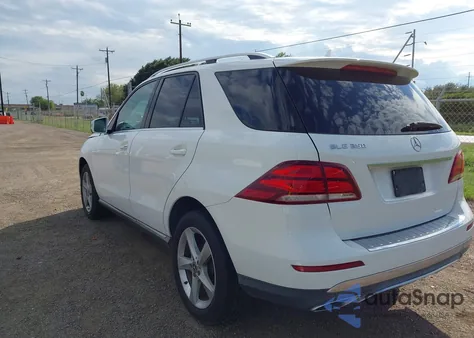 2017 Mercedes-Benz Gle 350 z USA, uszkodzony, nr VIN 4JGDA5JB1HA910897